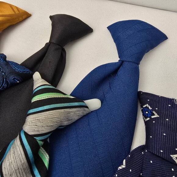 Vintage Clip On Ties 7 Pieces - Picture 3 of 16